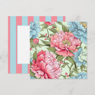 taiwanesische Peonies Einladung
