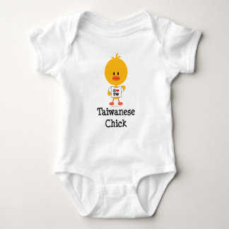 Taiwanesischer Küken-Säuglings-Bodysuit Baby Strampler
