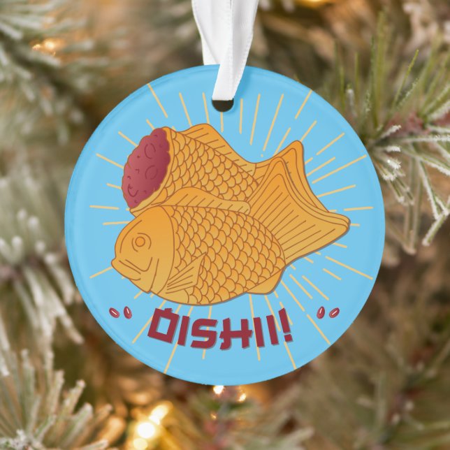 Taiyaki Poisson Japonais Illustration alimentaire (Arbre)