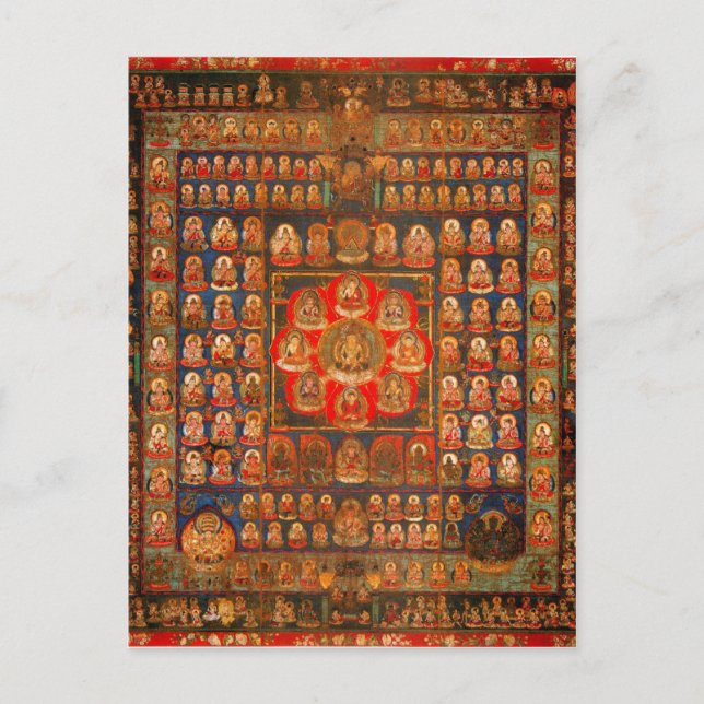 Taizokai Mandala Postkarte (Vorderseite)