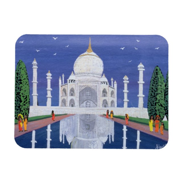 Taj Mahal 1995 Magnet (Horizontal)
