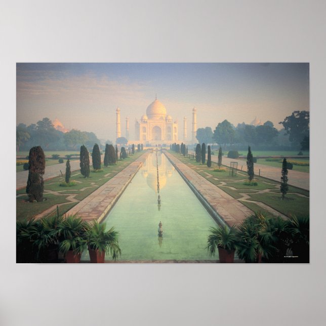 Taj Mahal, Agra, Indien 2 Poster (Vorne)