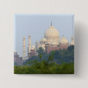 Taj Mahal, Agra, Indien Button