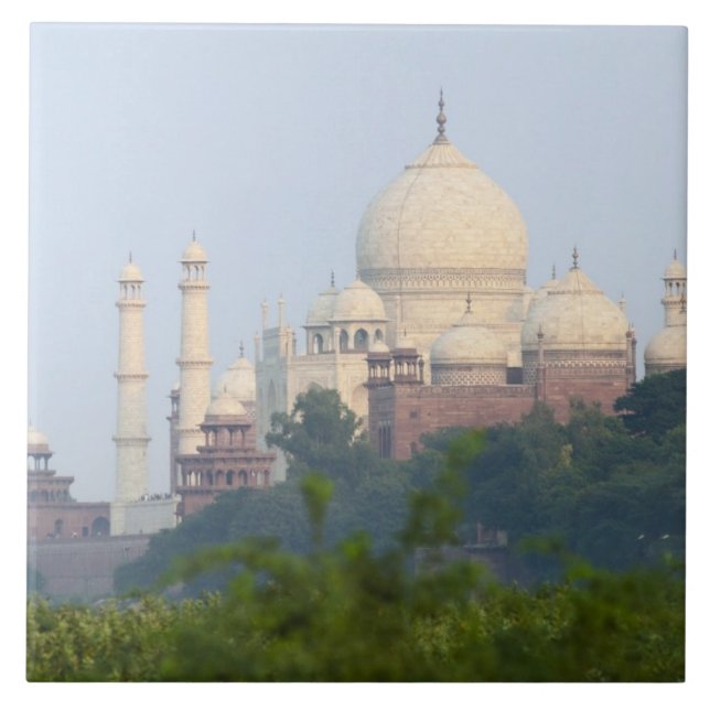 Taj Mahal, Agra, Indien Fliese (Vorderseite)