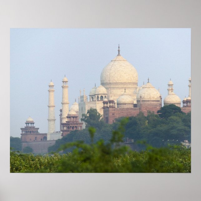 Taj Mahal, Agra, Indien Poster (Vorne)