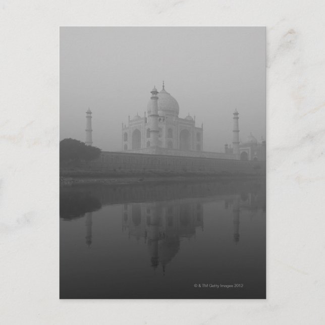 Taj Mahal, Agra, Uttar Pradesh, Indien 3 Postkarte (Vorderseite)