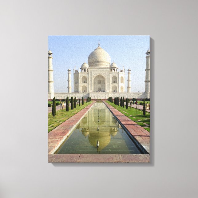 Taj Mahal, Agra, Uttar Pradesh, Indien, Leinwanddruck (Vorderseite)