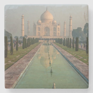 Taj Mahal, Agra, Uttar Pradesh, Indien Steinuntersetzer
