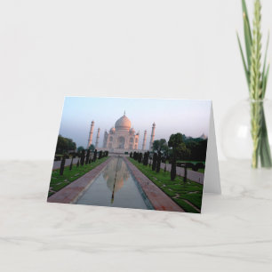 Taj Mahal am Tag Karte
