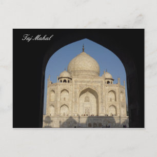 Taj Mahal Arch Postkarte