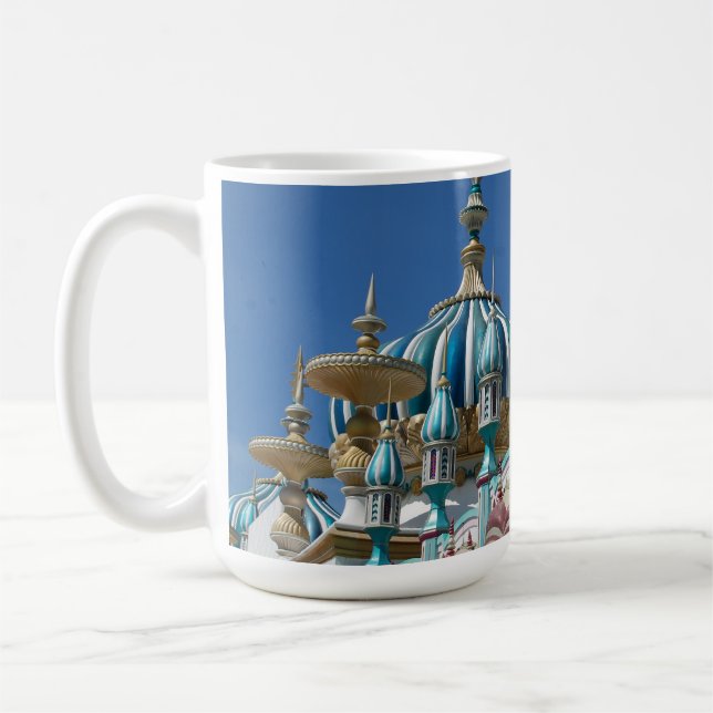 Taj Mahal Atlantic City Gebäude Factory Kaffeetasse (Links)