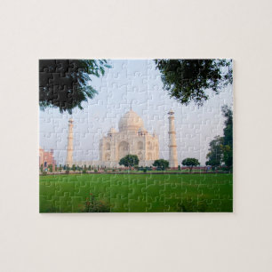 Taj Mahal bei Sonnenaufgang eines der Wunder der