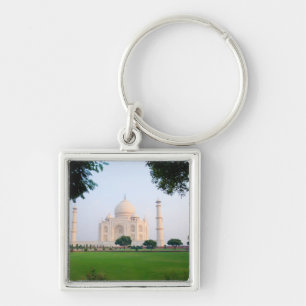 Taj Mahal bei Sonnenaufgang eines der Wunder der Schlüsselanhänger