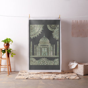 Taj Mahal - Bohemischer orientalischer Stil Stoff