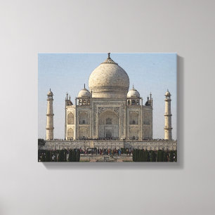 Taj Mahal Cartoon-Leinwand Leinwanddruck