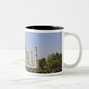 Taj Mahal, ein in Agra, Indien, gelegenes Mausoleu Zweifarbige Tasse