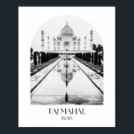 Taj Mahal India Arch Foto Print Poster<br><div class="desc">Taj Mahal India Arch Foto Print</div>