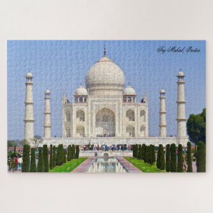Taj Mahal Indien Landschaft Historisches Puzzle