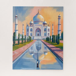 Taj Mahal Indien Reise Malerei