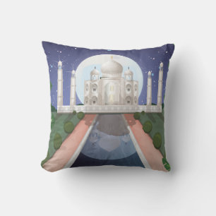 Taj Mahal Kissen