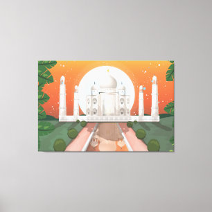 Taj Mahal Leinwanddruck
