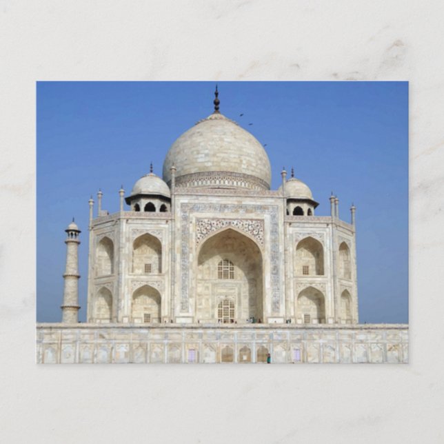 Taj Mahal Mansion Postcard Postkarte (Vorderseite)