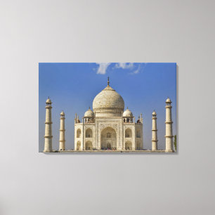 Taj Mahal mausoleum / Agra, Indien Leinwanddruck
