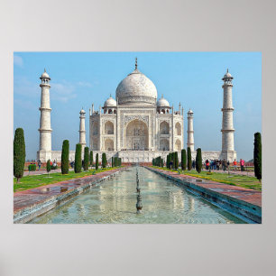 taj mahal Mausoleum Indien Poster