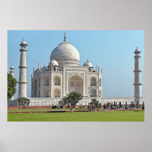 taj mahal Mausoleum Indien Poster