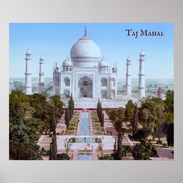 Taj Mahal Poster (Vorne)