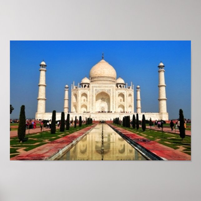 Taj Mahal Poster (Vorne)