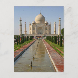 Taj Mahal Postkarte