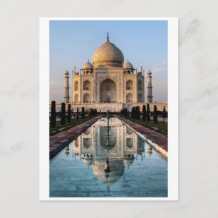 Taj Mahal Postkarte