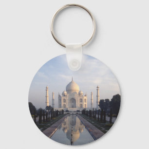 Taj Mahal Reflection in Agra, Uttar Pradesh, Indie Schlüsselanhänger