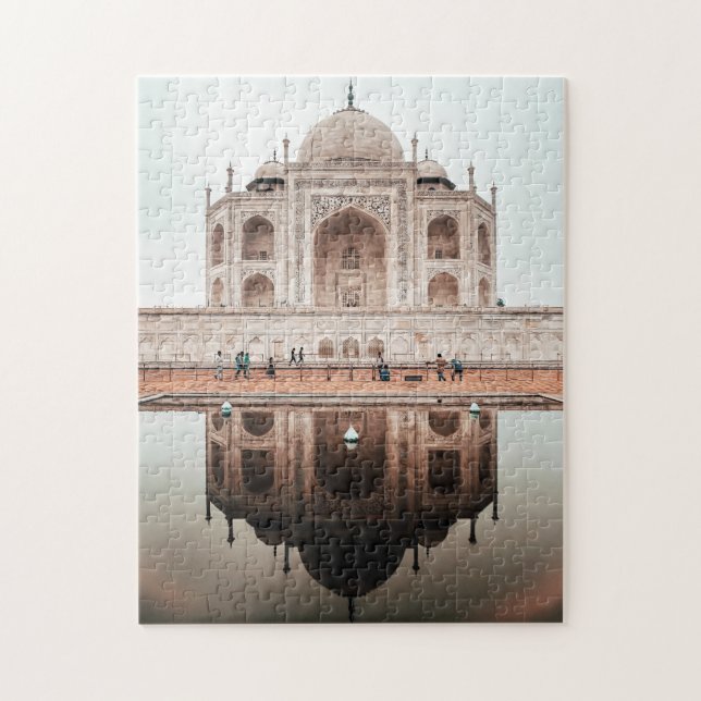 Taj Mahal Reflexion Indien Architektur (Vertikal)