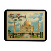 Taj Mahal Vintage Travel Indien