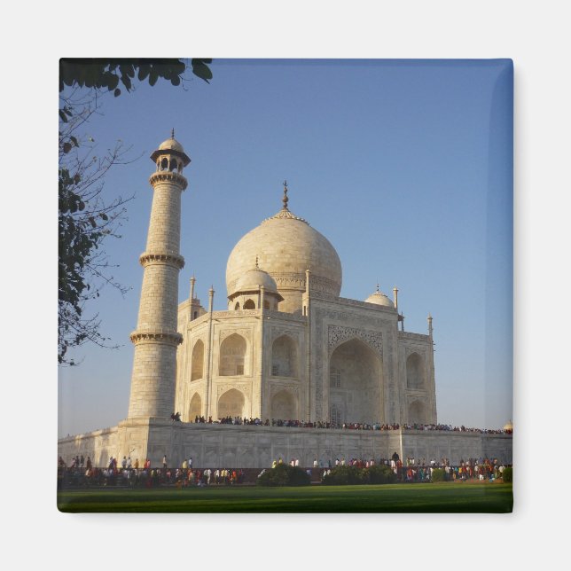 Taj-Mahal-Winkel Magnet (Vorne)