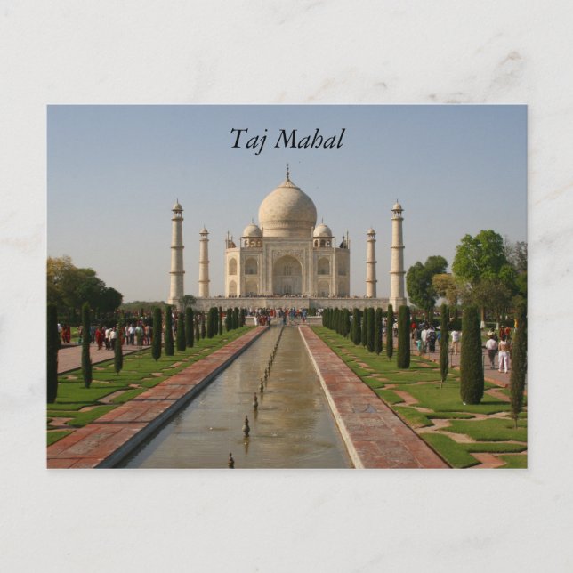 Taj Postkarte (Vorderseite)