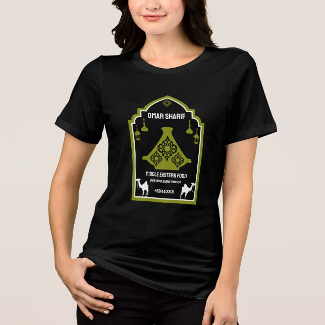 Tajine Cooking Tri-Blend Shirt (Vorderseite)