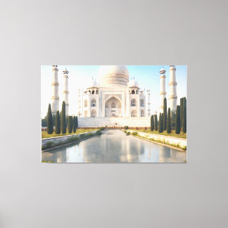 Tajmahal, die einfache Liebe Leinwanddruck