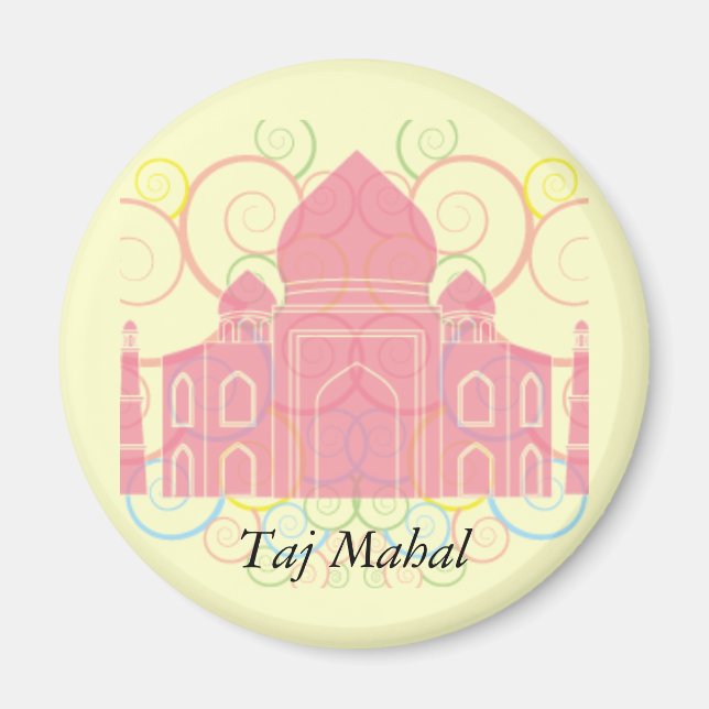 Tajmahal-Magnet Magnet (Vorne)
