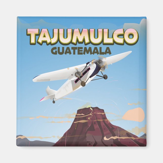 Tajumulco Guatemala Magnet (Vorne)