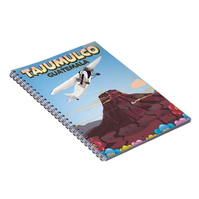 Tajumulco Guatemala Notizblock (Rechte Seite)