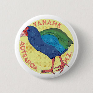 Takahe NZ-Vogel Button