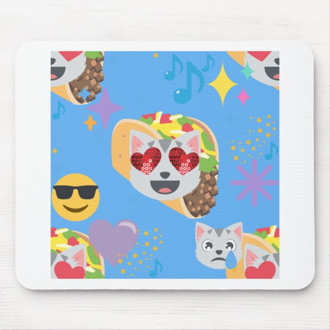 Takakatze Emoji Mousepad (Vorne)