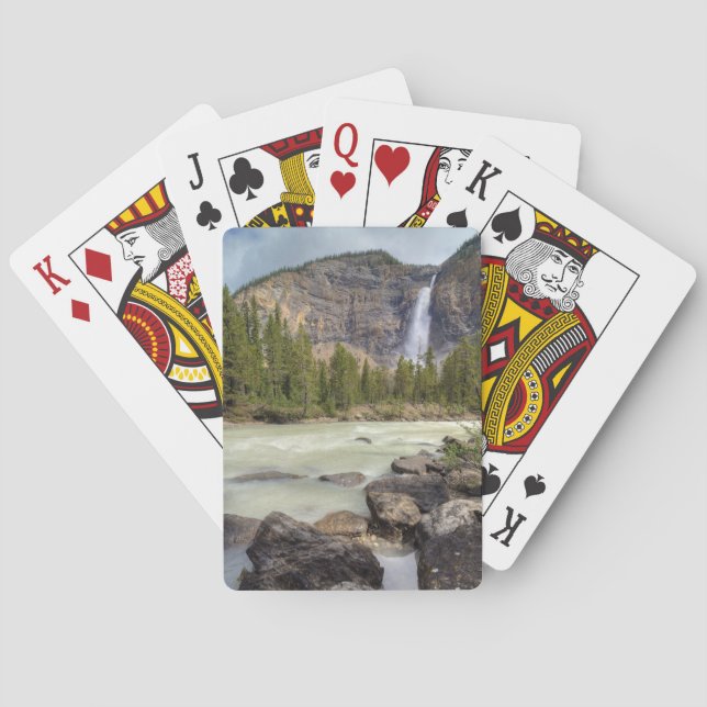 Takakkaw Falls Canadian Rockies Spielkarten (Rückseite)