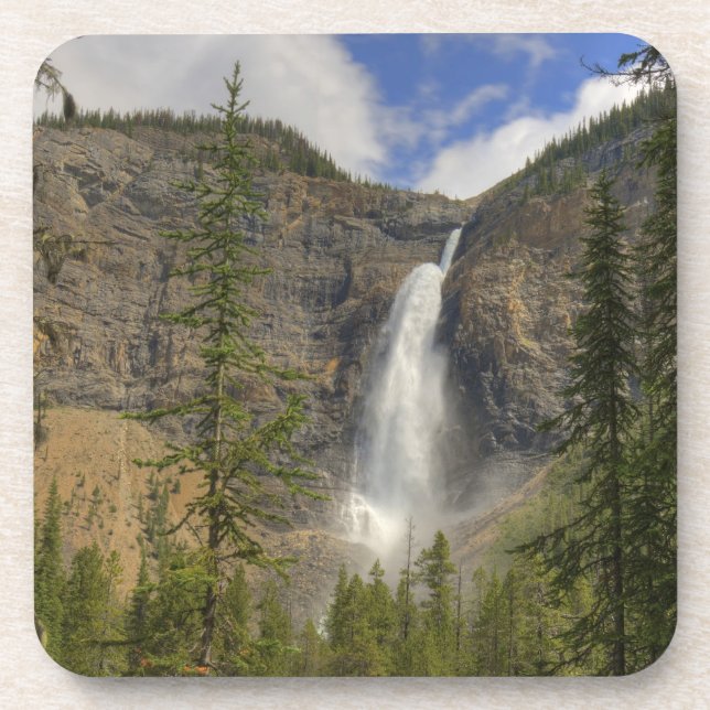 Takakkaw Falls Getränkeuntersetzer (Vorderseite)
