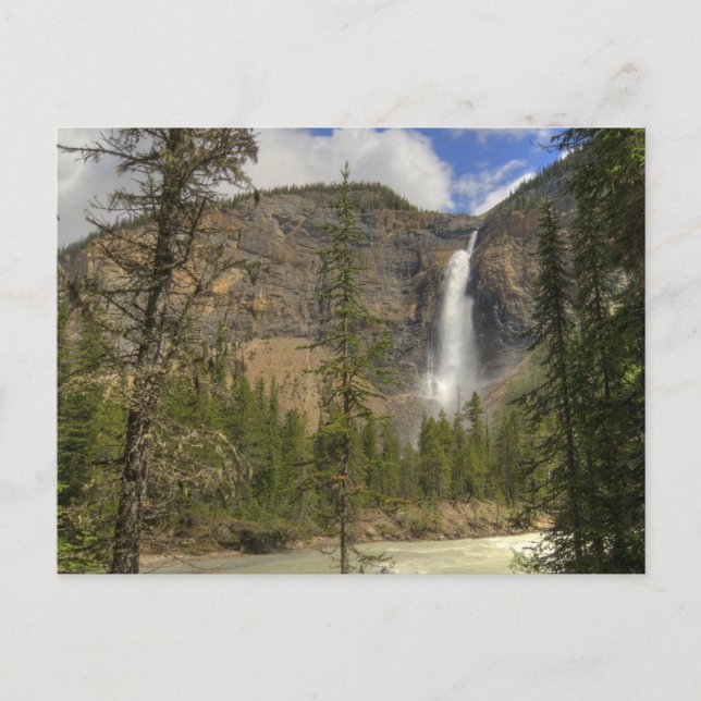 Takakkaw Falls Postkarte (Vorderseite)