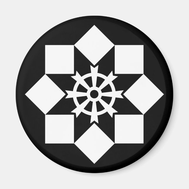 Takayanagi pinwheel magnet (Vorne)