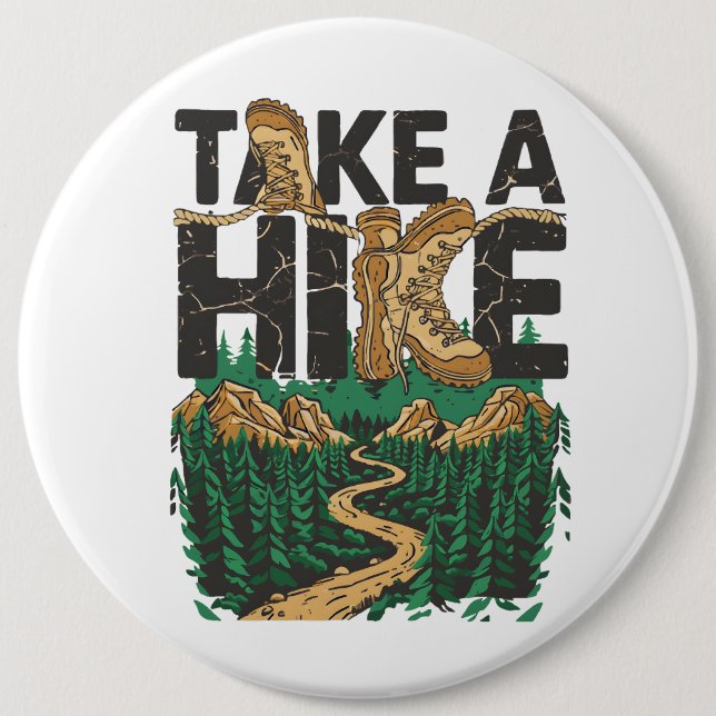 Take a Hike Button (Vorderseite)